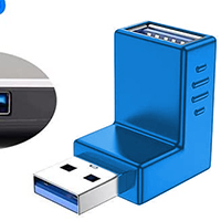 cheap 90 Degree USB 3.0 Male to Female Angle Adapterd