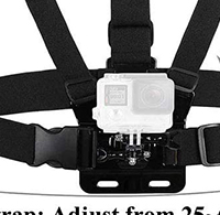 Low price Action Camera Adjustable Chest Strap Kits