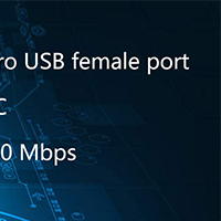 Found USB 2.0 Male to Micro USB Female Extension Adapter BEST