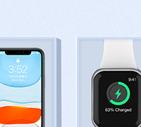 buy 3in1 Phone Watch Earphone Wireless Charger Pad