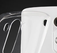SALE LG G3 VS985 Verizon Transparent Slim Soft TPU Case