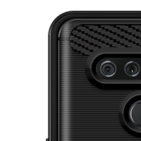 Found LG K51 LM-K500UM Boost Mobile/T-Mobile/Verizon Carbon Fiber Soft TPU Protective Case BEST