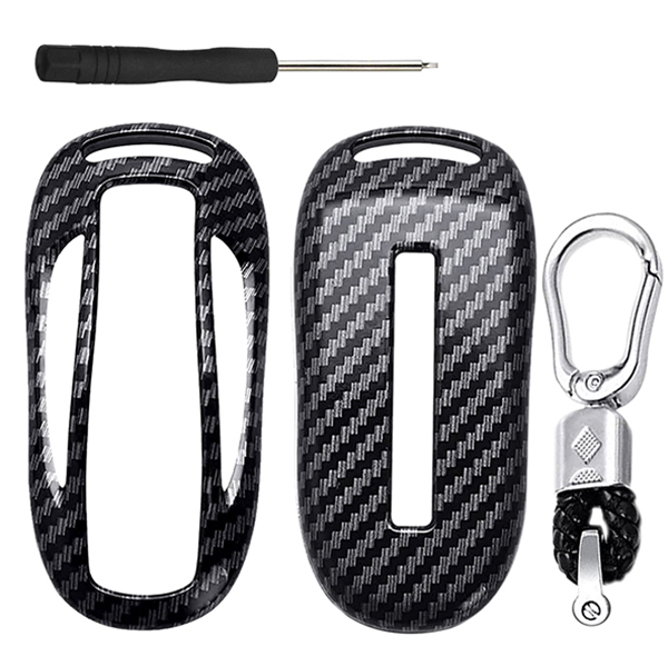 Low Price Carbon Fiber Key Cover Case ShellAccessory 