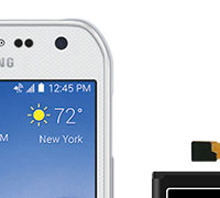 SALE Samsung Galaxy S6 Active SM-G890A AT&T Unlocked internal battery