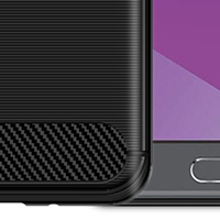 Buy Samsung Galaxy J3 Emerge SM-J327P Sprint/Virgin Mobile/Boost Mobile Carbon Fiber Soft TPU Protective Case BEST