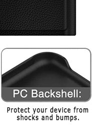 Samsung Galaxy Tab A 10.1 SM-T587P Sprint PU Leather Flip Smart Keyboard Full Cover Case