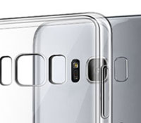 SALE Samsung Galaxy S8 SM-G950U AT&T Transparent Slim Soft TPU Case