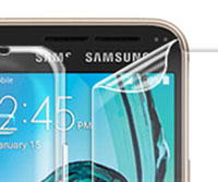 SALE Samsung Galaxy J3 SM-J320P Virgin Mobile/Boost Mobile soft PET carbon fiber sticker screen protector