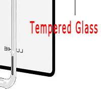cheap Samsung Galaxy Note 9 SM-N960U Unlocked Transparent Magnetic Adsorption Tempered Glass Cover Case