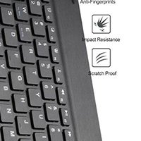 Samsung Galaxy Tab S3 SM-T820N Verizon PU Leather Flip Smart Keyboard Shockproof Cover